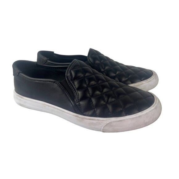 G by Guess Black Quilted Slip-on Sneakers  Women's Size 7 - Picture 1 of 6